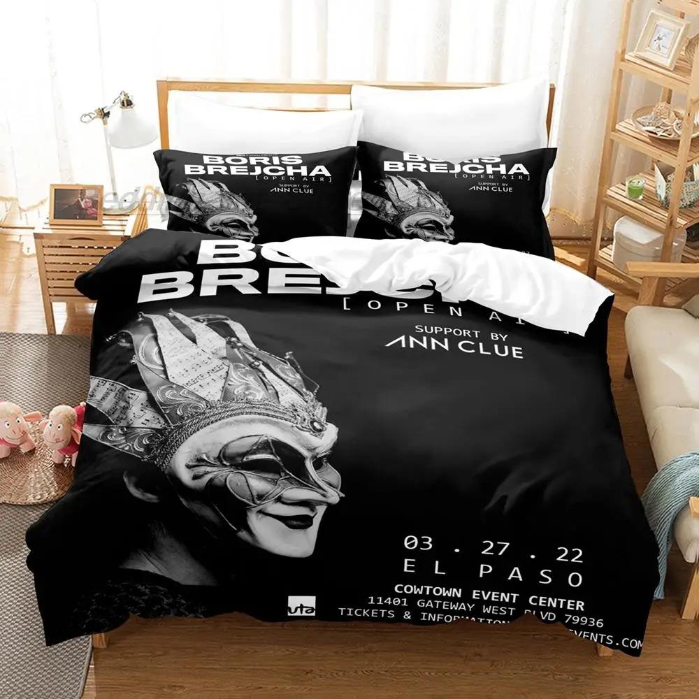 BORIS BREJCHA Комплект постельного белья Single Twin Full Queen King Size Комплект постельного белья Aldult Kid Bedroom Duvetcover Sets Печать Кондиционер