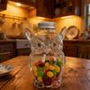 Dog Themed Airtight Glass Snacks Jar With Secure Lid For Storing Cookie Coffee Bean Pet Treats Kitchen Organizers