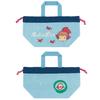 Skater Children's Lunch Box Drawstring Bag with Gusset Kids Made In Japan Ghibli Ponyo On the Cliff Sisters Girls KB7