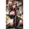 Игра с принтом Genshin Impact Mona, обнаженная сексуальная девушка, художественный постер, настенная живопись на холсте для гостиной, домашний декор, изображение