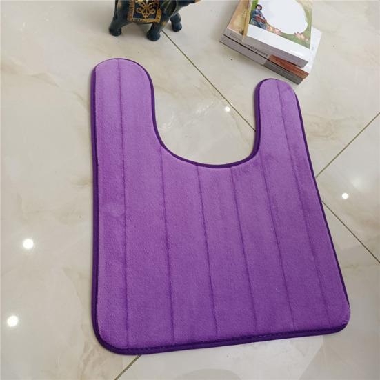 Коврик для пола Yousheng U-образной формы, износостойкий, нескользящий, с супер-впитыванием воды, легко моется, быстро сохнет, коврик для туалета в ванной