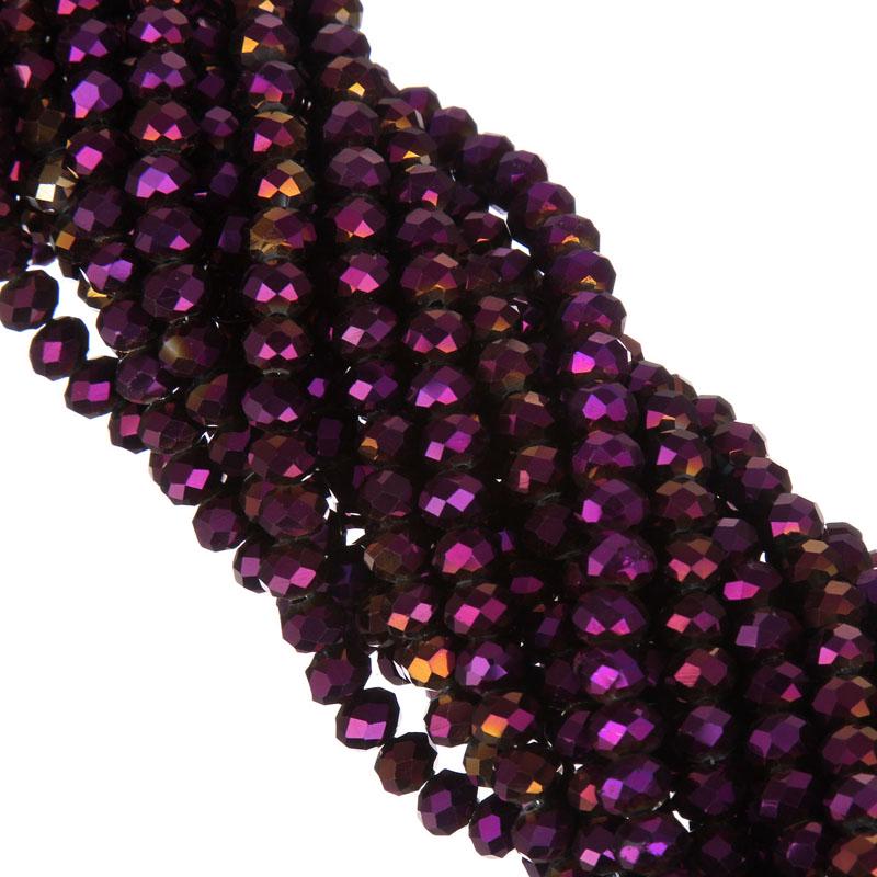 Crystal Glass Necklace Bracelet DIY Crafts Wholesale Hot Sale 6mm 100PCS For Jewelry Making Spacer Loose Beads Beads