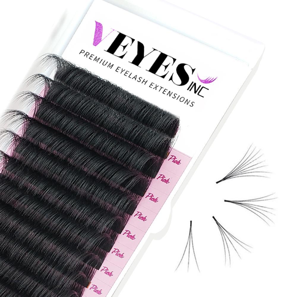 For Inc Individual Eyelash Extensions Faux Mink Lashes 17-25mm Handmade Reusable Classic Soft Natural Lash Bulk