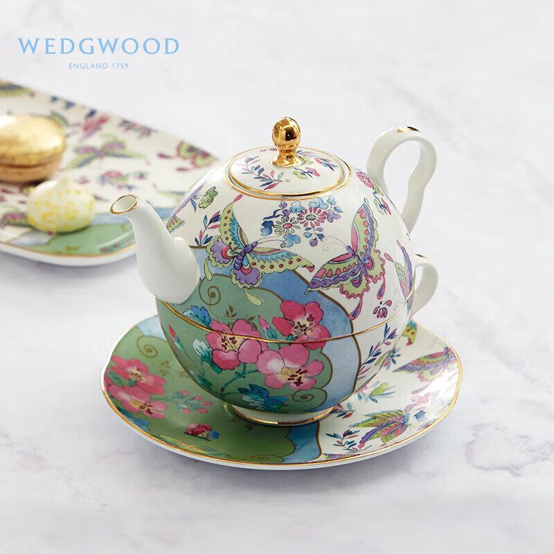 Wedgwood Floral Dance Butterfly One-Person Tea Set