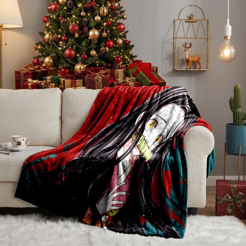 Kamado Dreams In The Night Sky Throws Blanket Flannel Blankets Plush for Couch Bed Gifts for Men Women Travel picnic blanket Christmas fan gifts