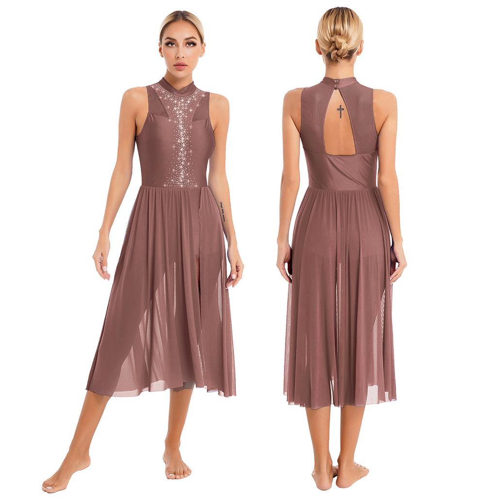 Женский балетный костюм из тюля для лирического танца, купальник для современного танца, танцевальная одежда, платье для выступлений