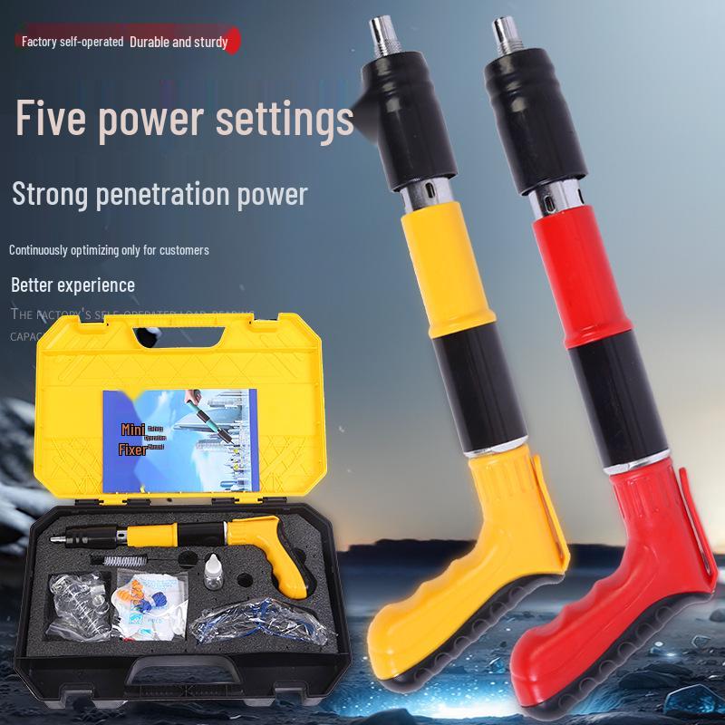 Бесшумный мини-потолочный гвоздезабивной пистолет для столярных работ и крепления стен