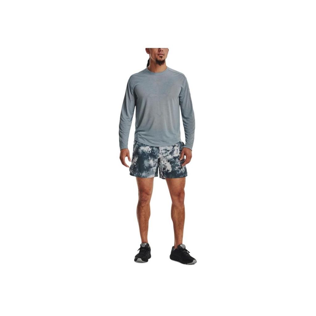 Under Armour Train Anywhere Printed эластичный пояс средней посадки спортивные шорты мужские шорты серые 1379145-465