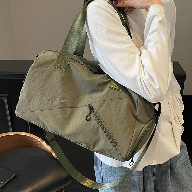 2025 Spring New Luggage Bag Japanese Cloth Bag Large Capacity Short-distance Handbag Travel Bag Women's Sports Fitness Bag