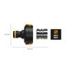 Fiskars Fibercomp Tap Connector Hose Adapter 1 Inch