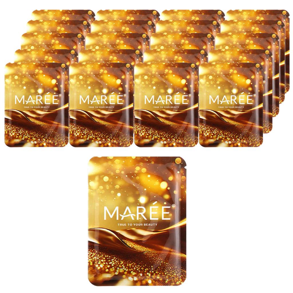 Maree Гель для кожи вокруг глаз с коллагеном 24k Gold, Golden Sunrise, 20 шт., 120 г (4,2 унции)
