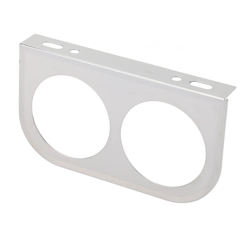 2 Hole Gauge Panel Gauge 2‑1Celsius16 Inch 52MM Metal Car Meter Mount Instrument Panel