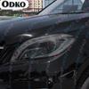 Для Mercedes Benz ML Class W166 2012-2015 ML320 ML350 63 Автомобильная Защитная Пленка для Фары Прозрачная Черная TPU Наклейка