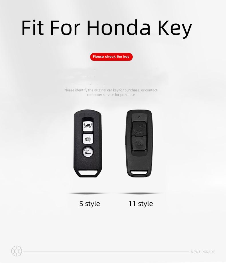 Motorcycle Car Remote Key Case Cover Protector For Honda ADV 150 PCX 125 Switch ADV Wrench 350 PCX160 VISION SH350 Accessories