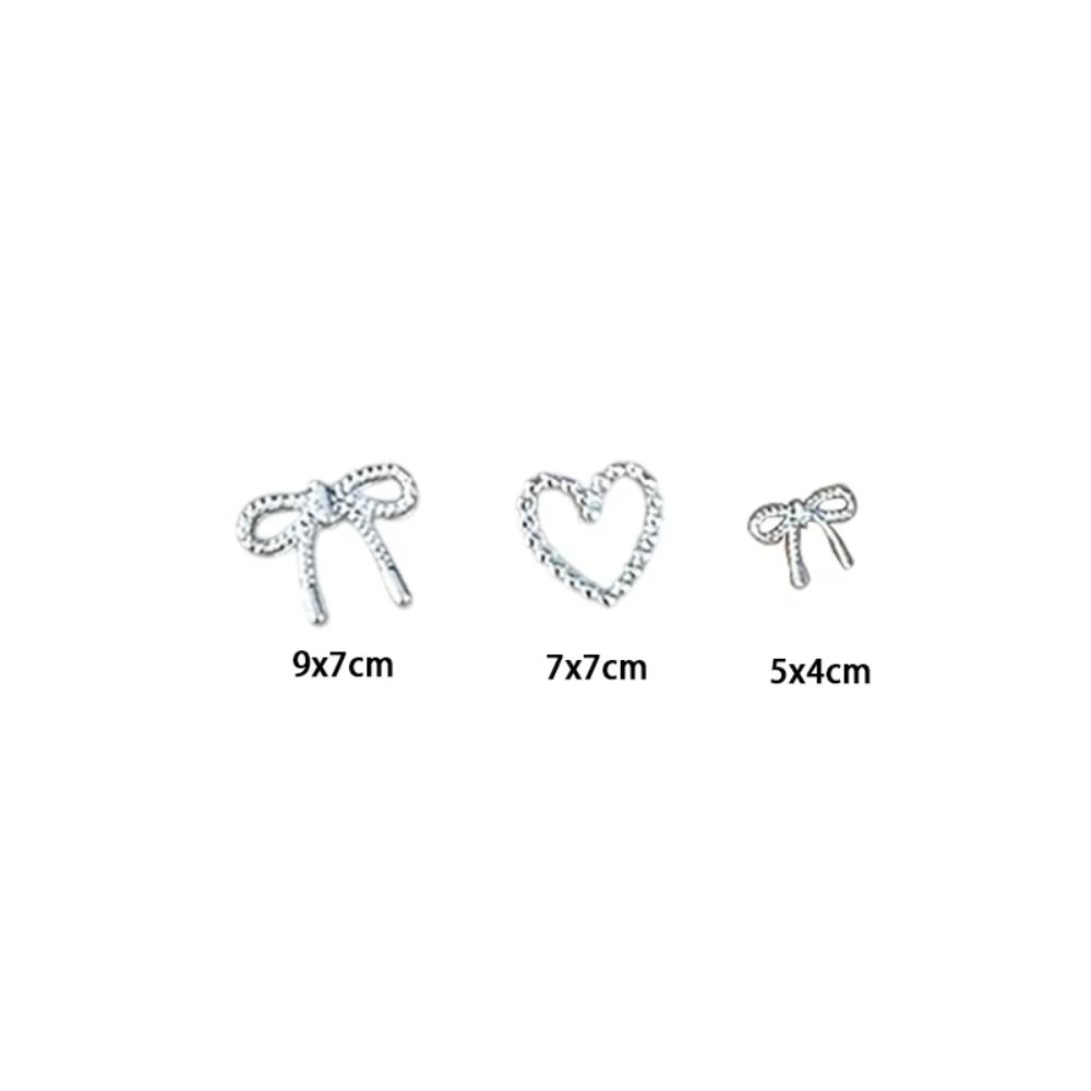 10Pcs/Bag Mini Love Nail Decals Alloy Manicure Accessories DIY Manicure Designs Supplies
