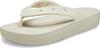 Crocs Classic Platform Шлепанцы, Женские, Бежевые, Размер 25.0 см