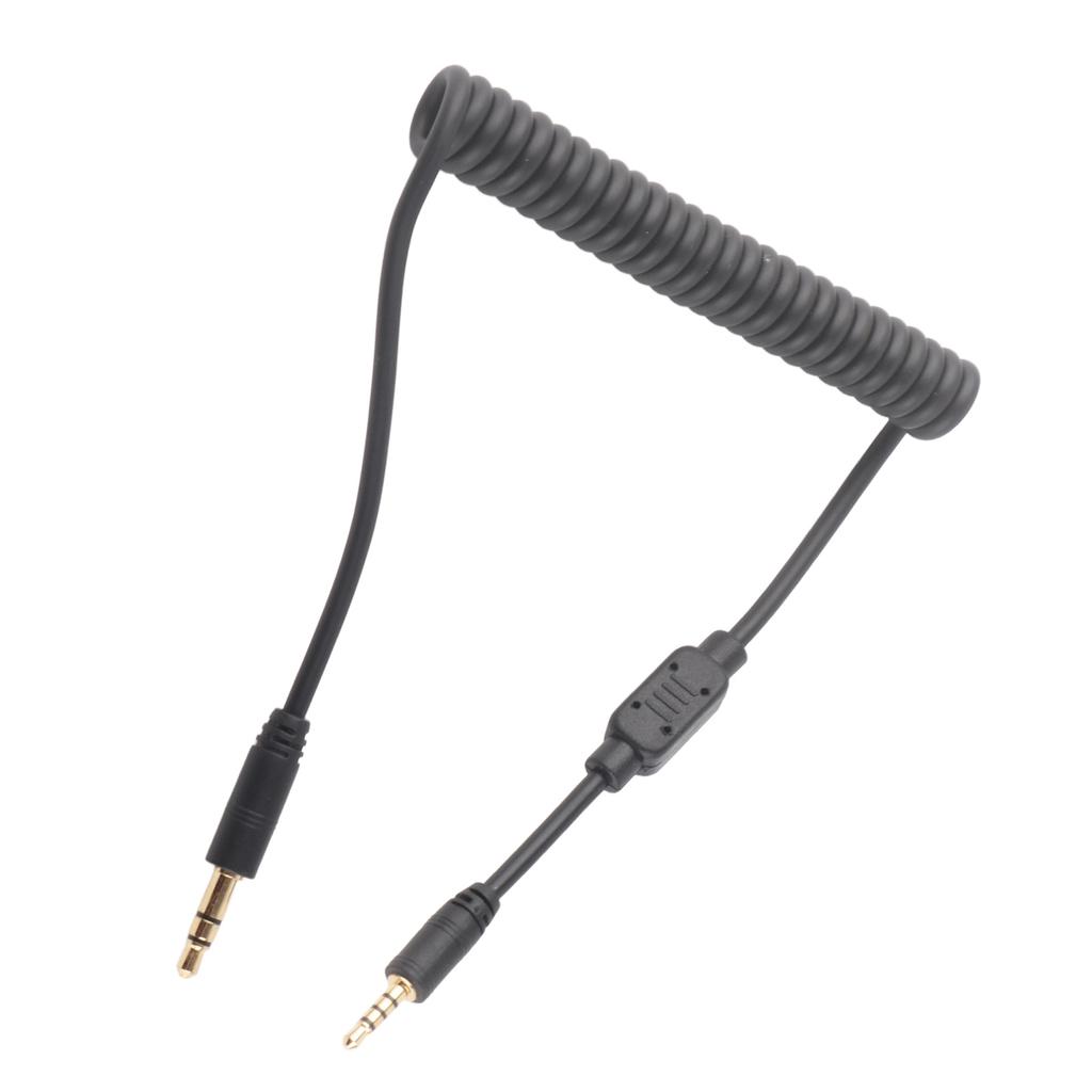 Кабель синхронизации вспышки 3,5 мм, спиральный шнур «папа-папа» для камеры Leica серии GF DSLR