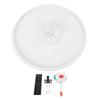 LED Ceiling Light with Fan 19.6 Inch 3000K To 6000K Dimmable 6 Speeds Modern Round Ceiling Fan