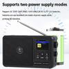 Portable Internet Radio Best Reception FM DAB+ Radios Wireless Bluetooth Speaker with LCD Screen Support Alarm Clock Sleep Timer