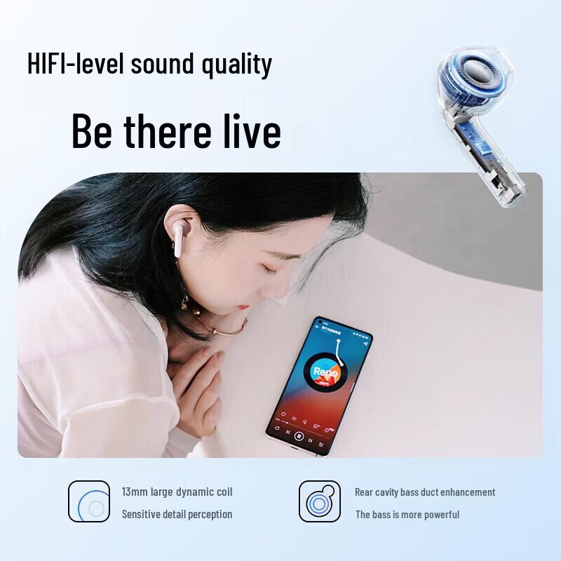 Lenovo Беспроводные Bluetooth полувкладыши LP42