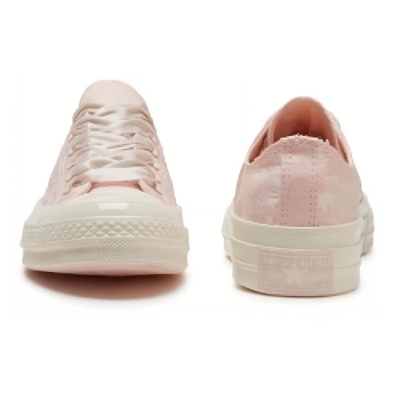 Converse Кеды Chuck 70 Низкие Chuck 70 Низкие Текстурированные Цветочные Низкие Кеды Холщовые Унисекс Розовые