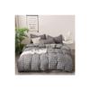 Double Double Sided Duvet Cover Set Smoked Square