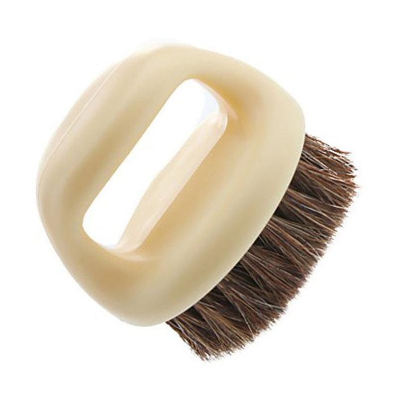 Horse Bristle Brush Bristle Brush Cleaning Leather Mat Interior Accessories