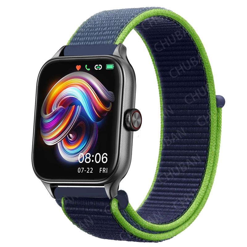 Nylon Loop Band For Amazfit GTS 4/3/2e Mini/GTR 4/3/2e/Balance/Stratos 20/22mm Watch Bracelet for Correa Amazfit Bip 5-6 Straps