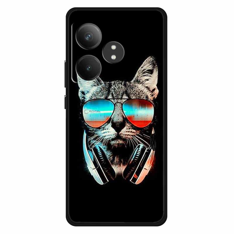 Чехол Для Realme GT 6T / GT 6 Чехлы Силиконовый Планета Расписной ТПУ Мягкая Задняя Крышка Телефона Для RMX3853 Защитный Чехол RMX3851 GT 6