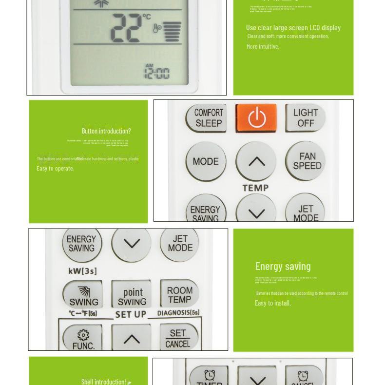 Пульт дистанционного управления кондиционером LG English AKB75215401 - новая популярная модель.