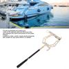 Telescopic Rod Dock Hook Stainless Steel Long Distance Threader Telescoping Boat Hook  Stop Ship