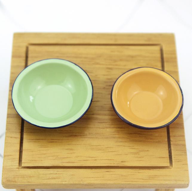 1/6 1/12 Doll House Simulation Miniature Mini Old Style Soup Pot Model Decor