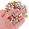 300Pcs Wooden Ladybugs Landscape Simulation Tiny Crafts Scrapbooking DIY Decoration Accessories