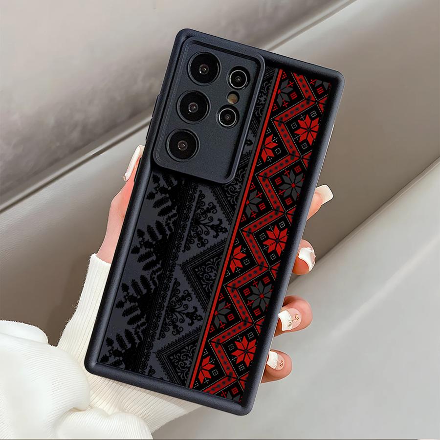 Case for Samsung Galaxy S26 Ultra S24 Plus S25 Edge S20FE S22 S24Ultra S23 FE S21 S25 Phone Cover Mandala Painting