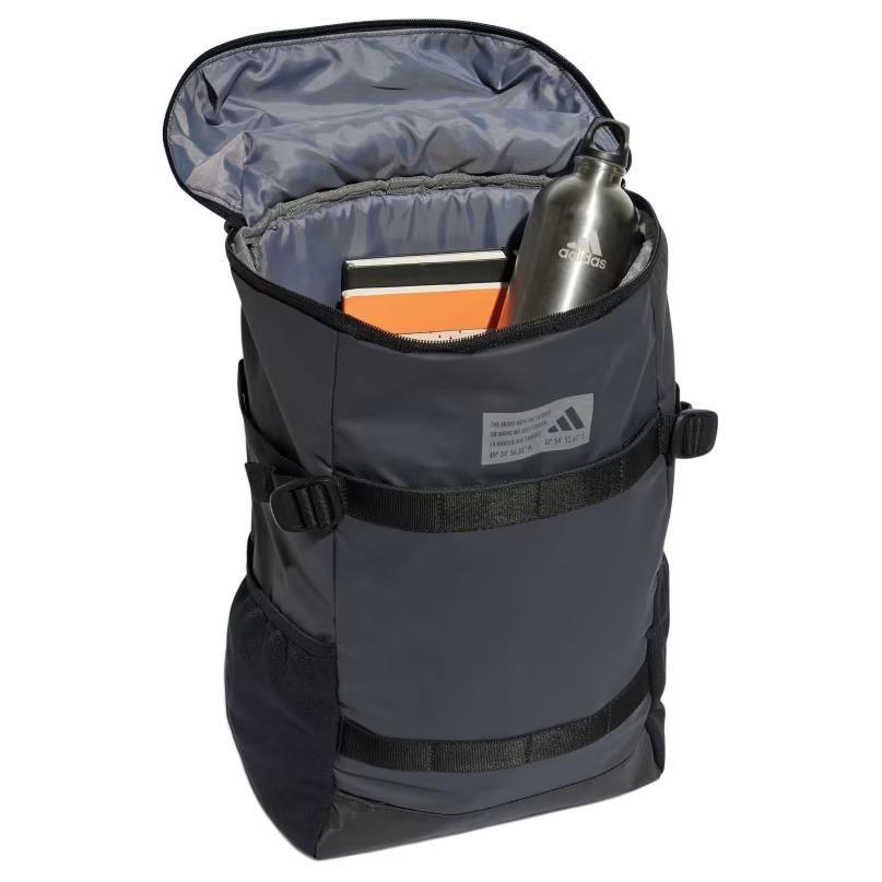 Adidas Polyester Backpack Unisex Charcoal Black IT4589