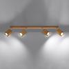 Keke 4 oak ceiling lamp