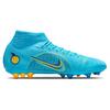 Nike Мужские футбольные бутсы Mercurial Superfly 8 Academy AG кроссовки светло-голубые DJ2866-484