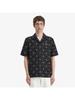 [headquarters Genuine] Fred Perry [sharp] Рубашка с геометрическим принтом и воротником Revere 102 Afpm2417760 102 qzgAfpm2417760 102