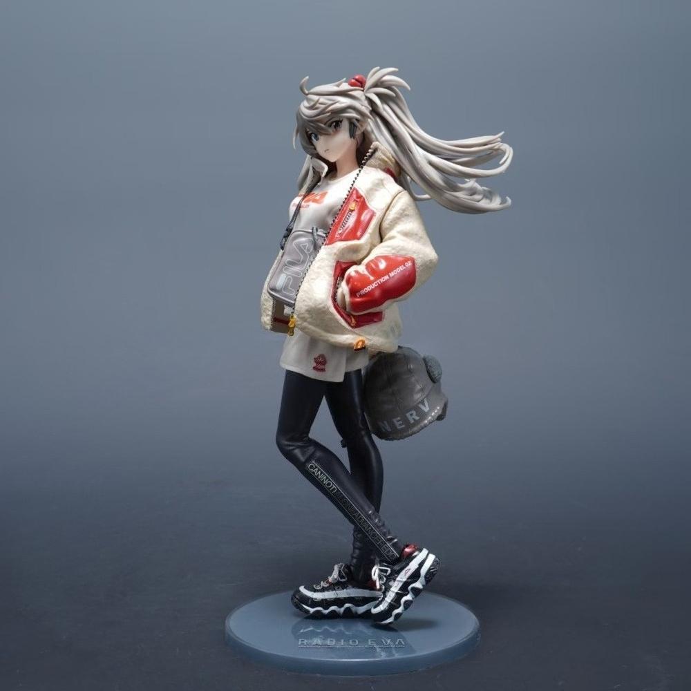 25cm/9.84in Anime Neon Genesis Evangelion Figure Asuka Langley Soryu Action Figures Pvc Statue Collection Model Toys Gifts