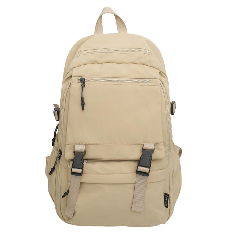 Мужской однотонный рюкзак для женщин, большой емкости, дорожный рюкзак, школьный рюкзак для школьников