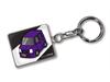 Custom Keychain for Suzuki Wagon R Black Purple Car Color [MKJP] MH21S, Base,