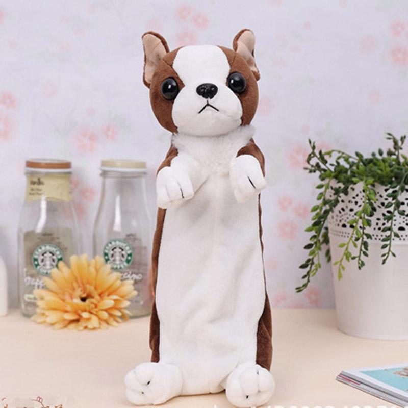 Мягкая игрушка милый пенал для детей животных куклы собаки подарки на Рождество и день рождения