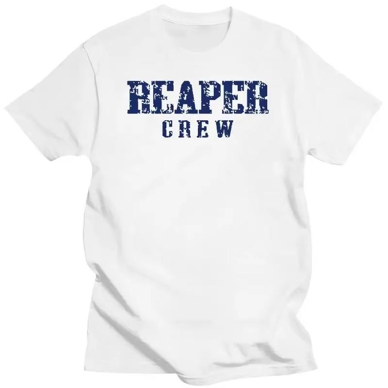 Mens Reaper Crew TShirt SHOW TV SERIES GANG BIKES LEATHER GIFT PRESENT DVD Shirt Cotton Hight Quality Man cotton T Shirt