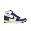 Air 1 Retro High OG Rare Air - темно-синие мужские кроссовки белого и черного цвета с нейтральным серым цветом DZ5485-100