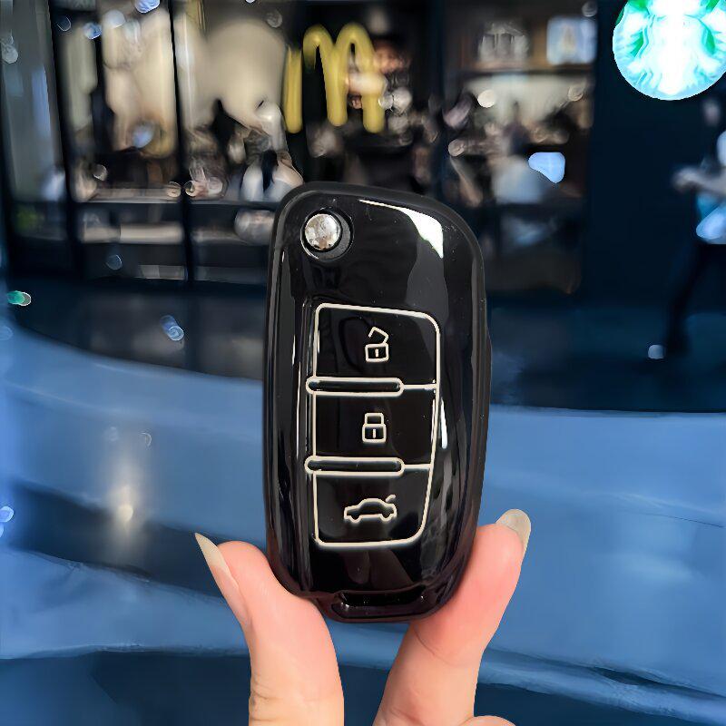 Совместимый защитный чехол для ключа Geely: Модели Xingyue L, Xingrui, Boyue, Bin Yue, Coolray, Emgrand, Vision.
