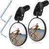 Bike Mirror 360 Degrees  Adjustable Rotatable Handlebar Mirror Convex  Mirror with 2 Allen Wrench for