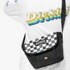 Dickies Logo All Over Print Black And White Checkerboard Letter Print Polyester Messenger Bag Crossbody Shoulder Bag Unisex bags 182U90LBB20WH02