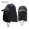 Summer UV Sun Protection Adjustable Fisherman Cap Baseball Cap Fishing Sun Hat Sunshade Hat
