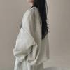 Navava Women Loose Fit Printing Long Sleeve Sweatshirt Nt3026