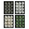 12 Pcs Christmas Ball Ornaments 3.15inch Shatterproof Plastic Balls Rustic Vintage Xmas Tree Hanging Decoration for Wedding Party Holiday Home Decor